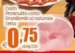 Elite Coati Prosciutto cotto GranBordo al naturale offerta