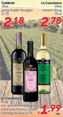 Pac Cash&Carry Caldirola Vino garg muller thurgau offerta
