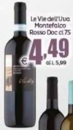 Elite Le Vie dell'Uva Montefalco Rosso Doc offerta