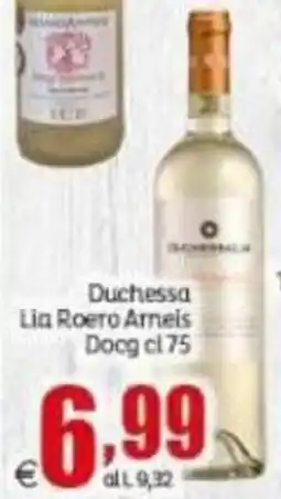 Elite Duchessa Lia Roero Arneis Docg offerta