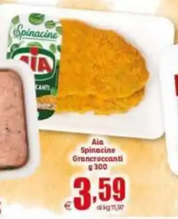 Elite Aia Spinacine Grancroccanti offerta