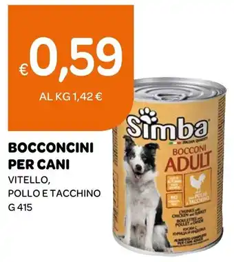 Simba Bocconcini per cani adult