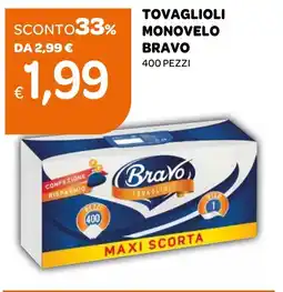 Ekom Tovaglioli monove lo Bravo offerta