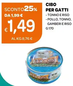Ekom Cibo per gatti Princess Classic offerta