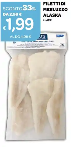 Ekom Filetti di merluzzo Alaska offerta