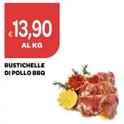 Ekom Rustichelle di pollo BBQ offerta