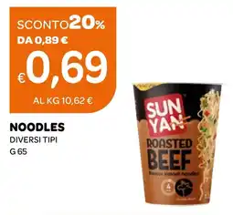 Ekom Sun Yan roasted beef offerta