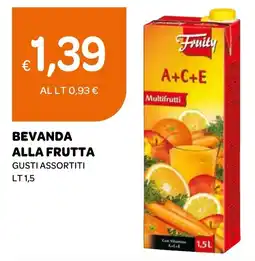 Ekom Fruity bevanda alla frutta offerta