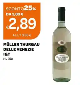 Ekom Müller Thurgau delle Venezie offerta