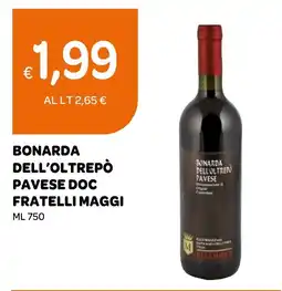 Ekom Bonarda dell'oltrepò Pavese Doc Fratelli Maggi offerta