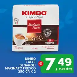 Extra Supermercati Kimbo Caffè di Napoli Macinato Fresco offerta