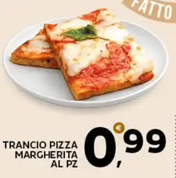 Extra Supermercati Trancio pizza margherita offerta