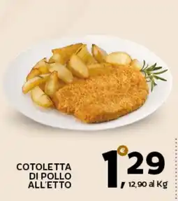 Extra Supermercati Cotoletta di pollo all'etto offerta