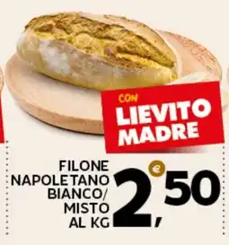 Extra Supermercati Filone napoletano bianco/misto offerta
