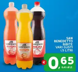 Extra Supermercati San Benedetto bibite vari gusti offerta