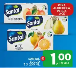 Extra Supermercati Santal succo offerta