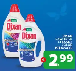 Extra Supermercati Dixan lavatrice classic/color offerta