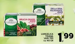 Extra Supermercati L'Angelica tisana vari tipi offerta