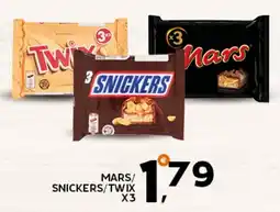 Extra Supermercati Mars/Snickers/Twix offerta