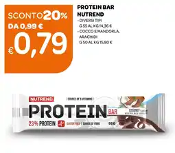 Ekom Protein Bar Nutrend offerta