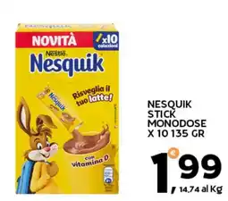 Extra Supermercati Nesquik stick monodose offerta