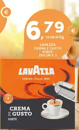Extra Supermercati Lavazza Crema e Gusto Forte offerta