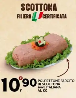 Extra Supermercati Polpettone farcito di scottona offerta