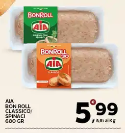 Extra Supermercati AIA Bon Roll Classico offerta