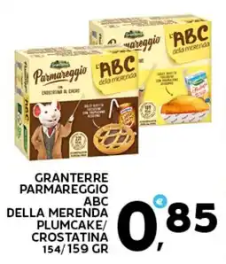 Extra Supermercati Granterre Parmareggio ABC della merenda offerta