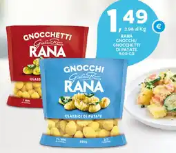 Extra Supermercati Gnocchi classici di patate Rana offerta