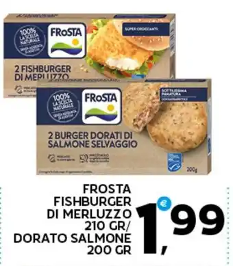 Frosta Fishburger di merluzzo