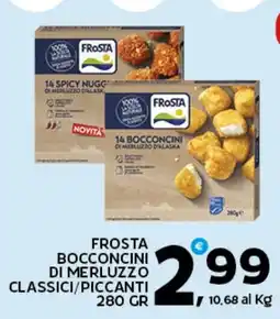 Extra Supermercati Frosta bocconcini di merluzzo offerta