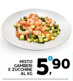 Extra Supermercati Misto gamberi e zucchine offerta