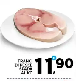 Extra Supermercati Tranci di pesce spada offerta