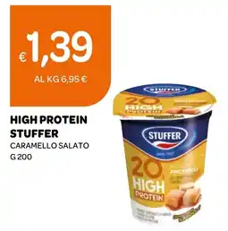 Ekom High Protein Stuffer Caramello Salato offerta