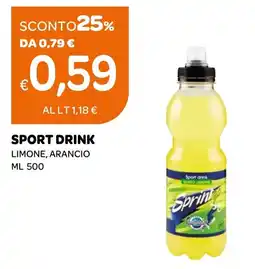 Ekom Sport drink Sprint offerta