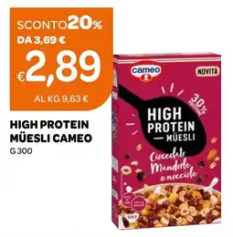 Ekom High Protein Müesli Cameo offerta
