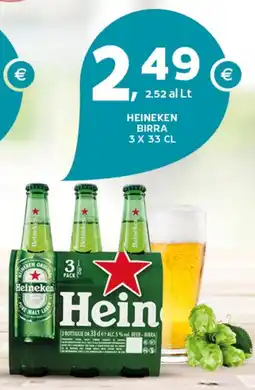 Extra Supermercati Heineken birra offerta
