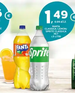 Extra Supermercati Fanta classica / Sprite classica offerta