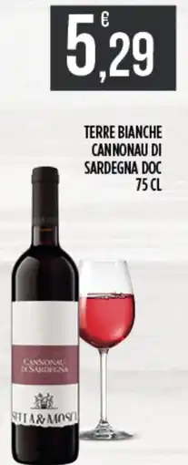 Supermercato Pollio Terre bianche cannonau di sardegna doc offerta