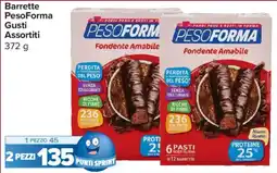 Carrefour Express Barrette PesoForma offerta