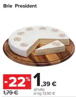 Carrefour Express Brie President offerta