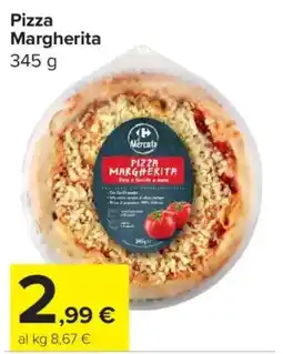 Carrefour Express Pizza Margherita Mercato offerta