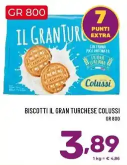Il Centesimo Biscotti il gran turchesco Colussi offerta