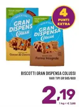 Il Centesimo Biscotti Gran Dispensa Colussi offerta