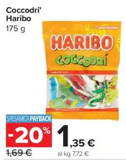 Carrefour Express Coccodrì Haribo offerta