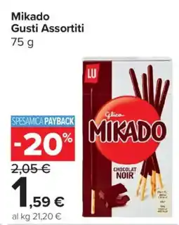 Carrefour Express Glico Mikado offerta