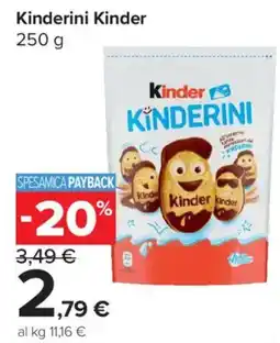 Carrefour Express Kinder Kinderini offerta