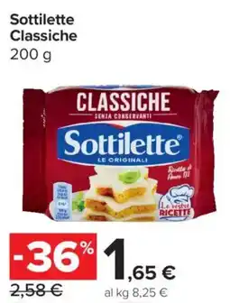Carrefour Express Sottilette Classiche offerta