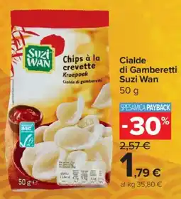 Carrefour Express Cialde di Gamberetti Suzi Wan offerta